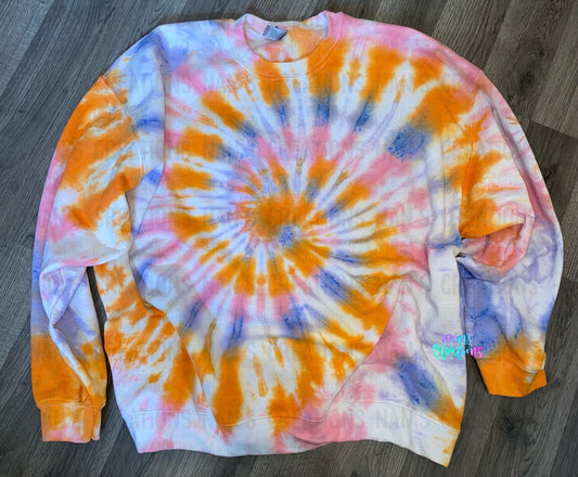 Groovy Tie Dye Blank