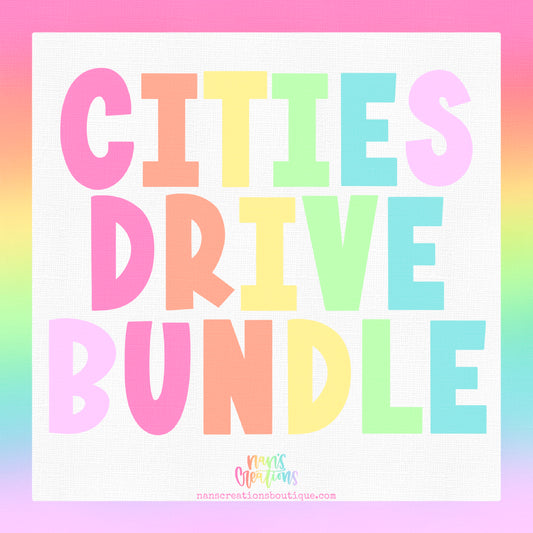 Cities Digital Download Drive Bundle