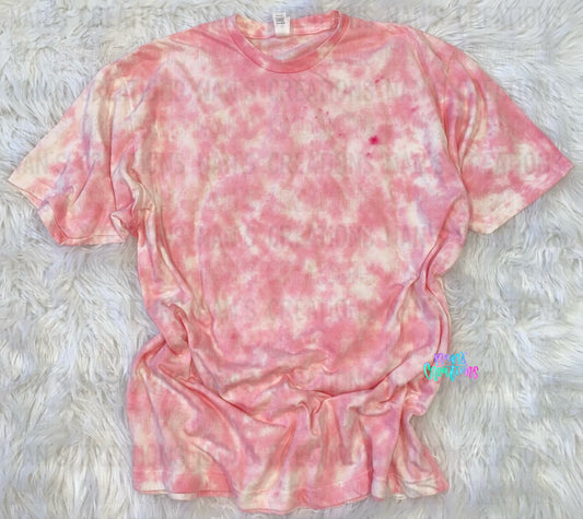 Bubble Gum Tie Dye Blank