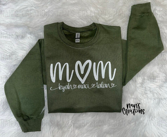 Custom Mom Sweatshirt